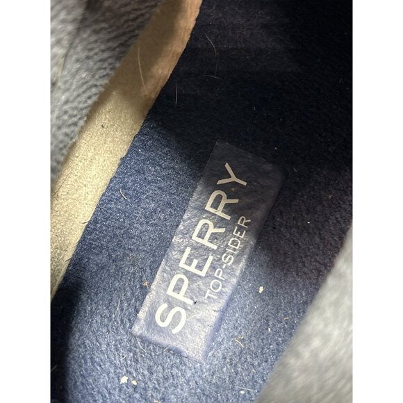 Sperry Womens Insulated Duck Boots Size 10 Gray Quilted Upper & Rubber Sole - Picture 7 of 9